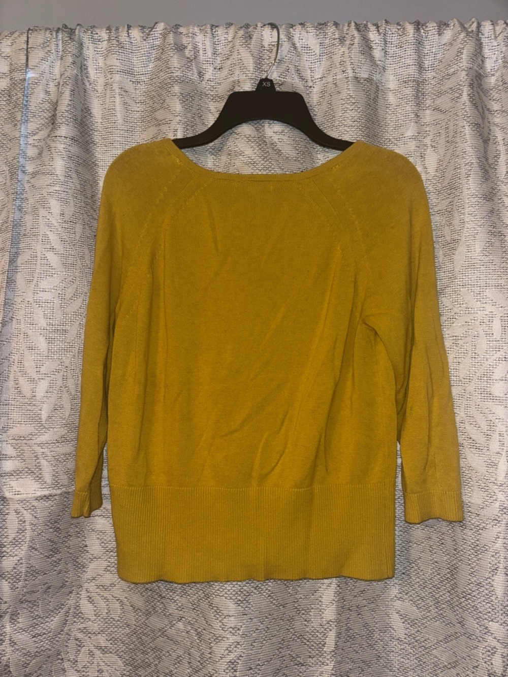 Joseph A Mustard Yellow Button-Up Women's Cardigan - Picture 3 of 3